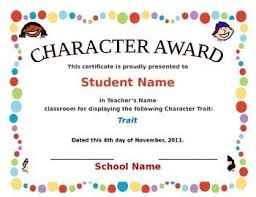 Character Certificate